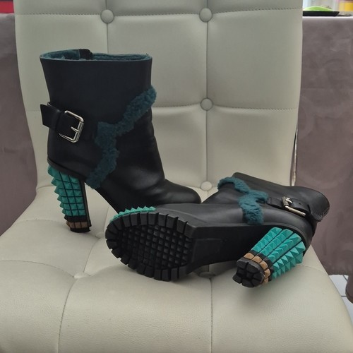 Fendi damen stiefeletten leder - fendi,