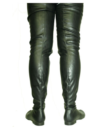 Crotch kunstleder flach