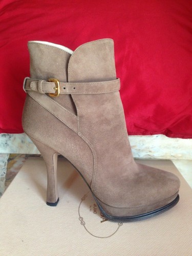 Prada stiefeletten wildleder - prada,