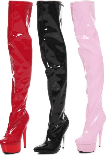 Herren overknee high heels - herren,
