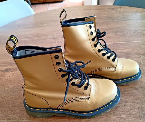 Martens stiefeletten leder - dr,