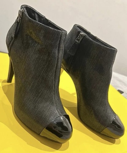 Chanel stiefeletten leder - chanel,