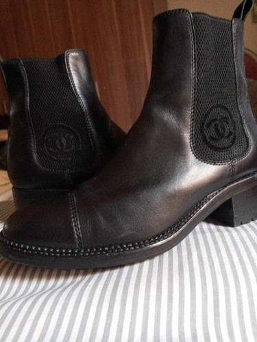 Chanel chelsea stiefeletten - chanel,